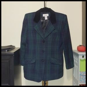 Petite Sophisticate Plaid Jacket, 10